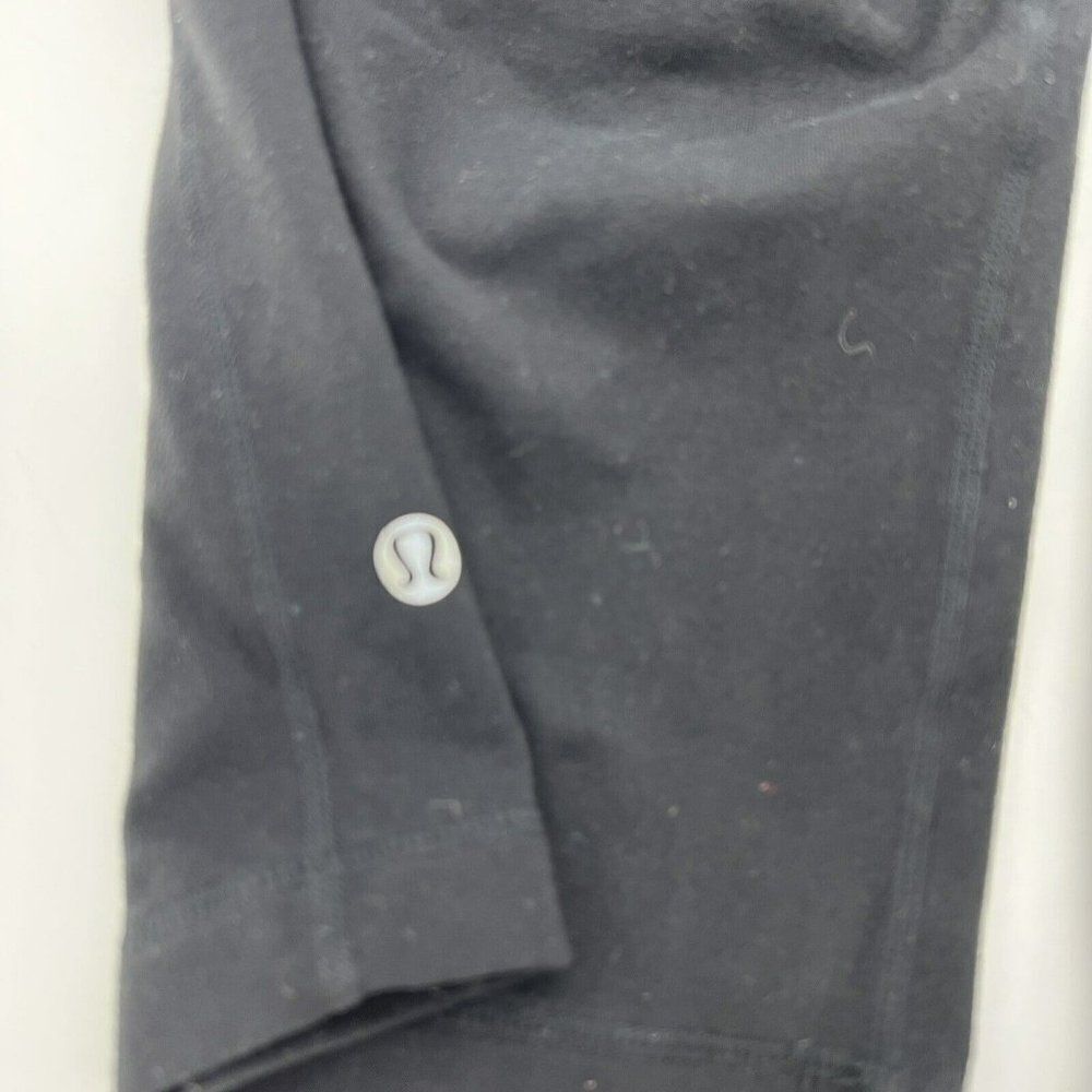 Lululemon Astro Pant Pleated Criss Cross Waist Flare Legging Black, Size 8 - Picture 4 of 5